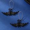 DIY Jewelry Halloween Earrings Retro Simulated Animal Pendant Gothic Decor Bat Earrings  Men