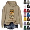 Women's Fashion Daily Versatile Casual Sweatshirts Long Sleeve Hooded Top Sweatshirts