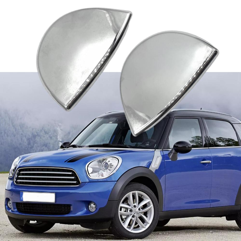 61679805541 61679805542 Front Headlight Washer Nozzle Caps Trim Cover for Mini Countryman R60 01/2010-10/2016