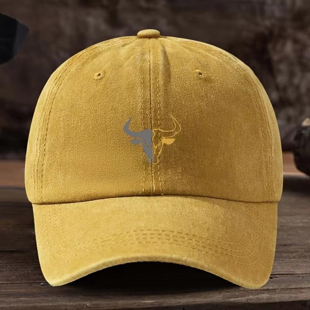 Washed Cotton Peaked Cap For Man Women Hiking Fishing Vacation Exploration