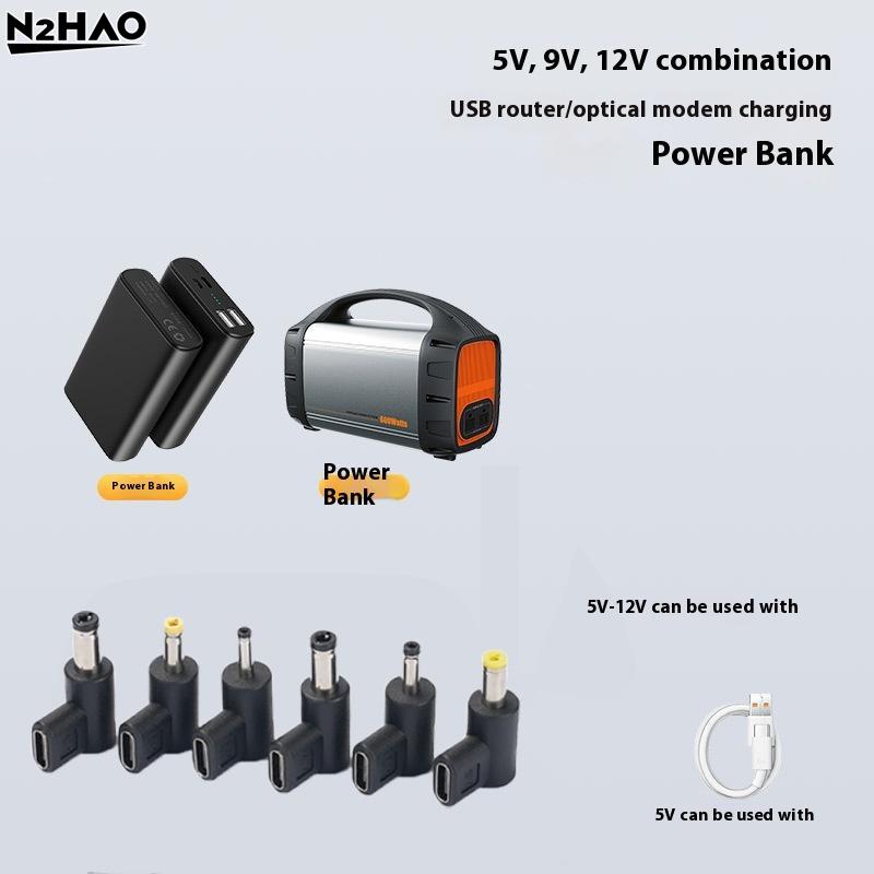 1 шт. 3A Универсальный 5V TypeC на DC 3.5x1.35мм/5.5x2.1мм/5.5x2.5мм Штекер Jack Адаптер-преобразователь Зарядки DC Разъем Питания