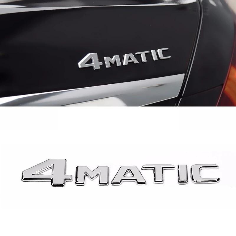 3D ABS автомобильный задний багажник, значок, наклейка, эмблема 4MATIC, логотип для ECS GLC GLA GLS CLA W204 W205 W212 C117 W222 X156 X253