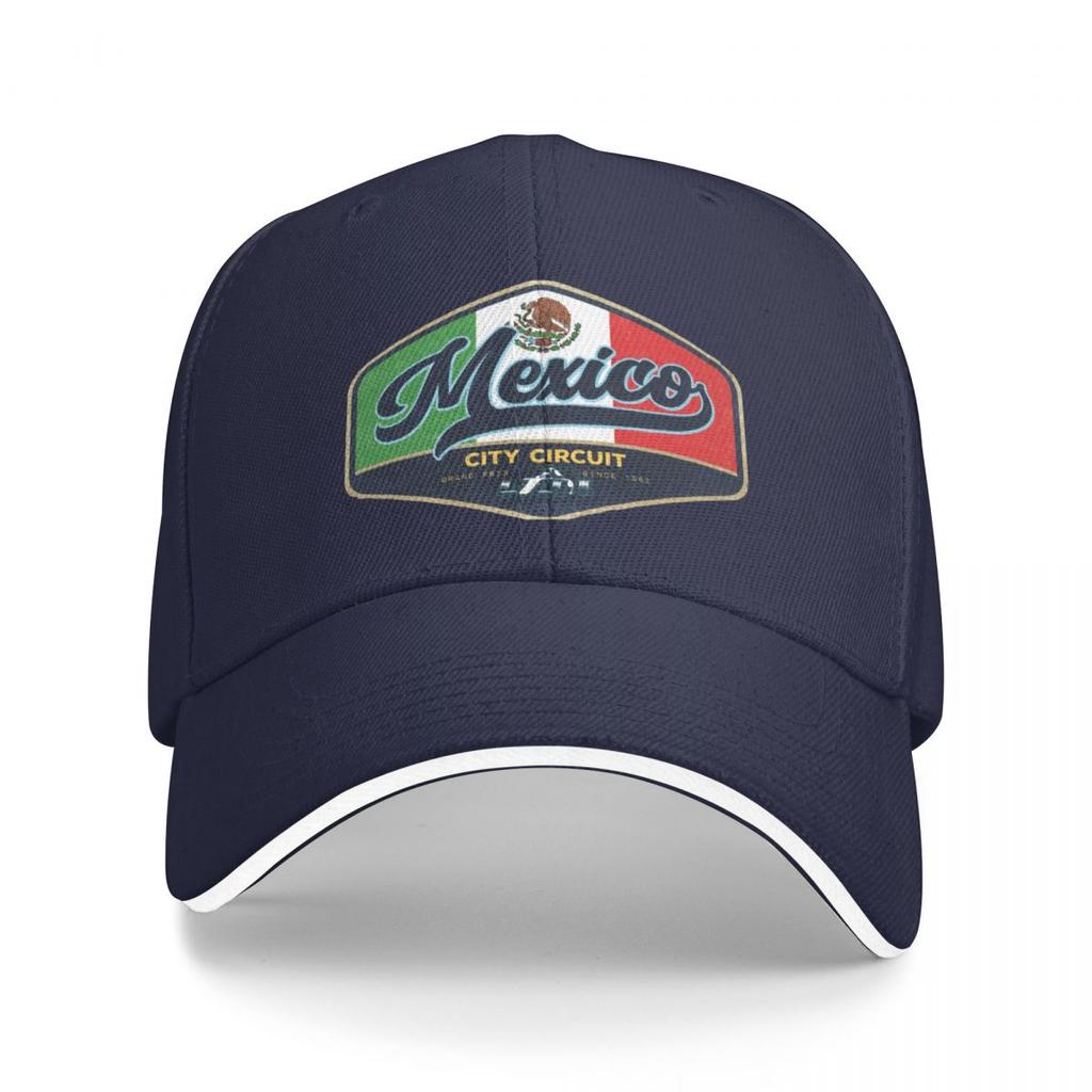 Mexico Grand Prix Badge Cap Baseball Cap Fashion Military Cap Man Baseball Cap for Unisex Women's
