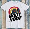 Noot Noot Pingu Rainbow Cartoon Anime Manga Funny Gift Tee T Shirt M1394