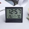 Мини Будильник Температура Влажность Складной Питание от Батарейки Повтор Настольные Часы 12/24Ч ЖК Цифровые Часы с Батарейкой CR2025 KTY