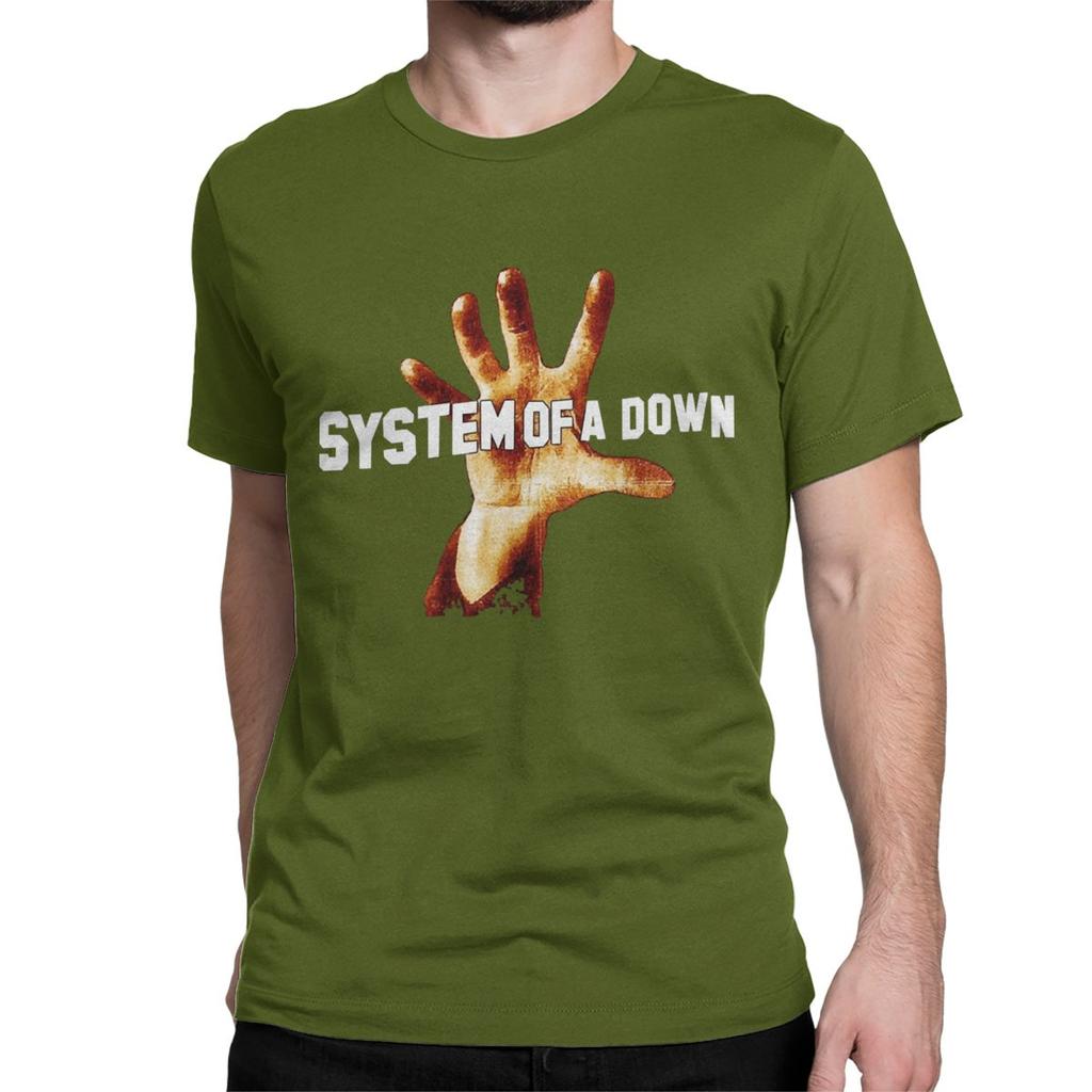 Винтажные футболки с рок-группой System Of A Down, хлопковая футболка унисекс WoUnisex, футболка с короткими рукавами в стиле хэви-метал, классическая одежда унисекс