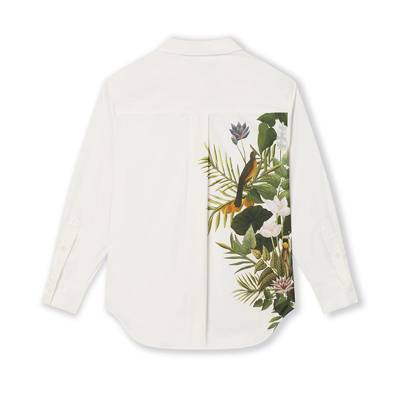 Новая рубашка FILA x LUSUO Женская Овсяно-бежевая F11W448405FBG