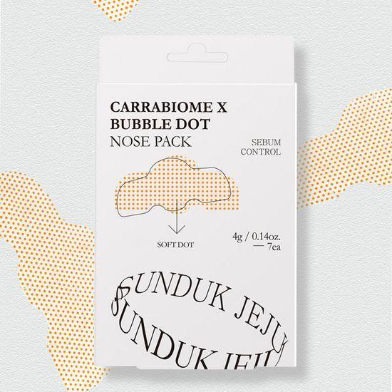 Sunduk Jeju KerabiomX Bubble Dot Nose Pack 7 Sheets