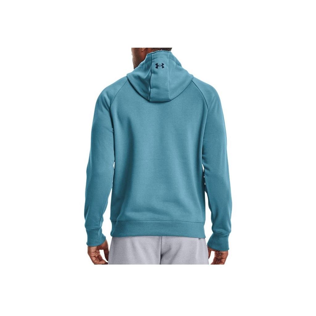Under Armour Project Rock Johnson Training Hoodie Мужские толстовки с капюшоном синего цвета 1370453-416
