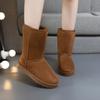 Fashion Women Shoes On Sale High Quality Winter Slip-on Women Boots Fashion Solid Casual Snow Boots Large Size Platform Boots