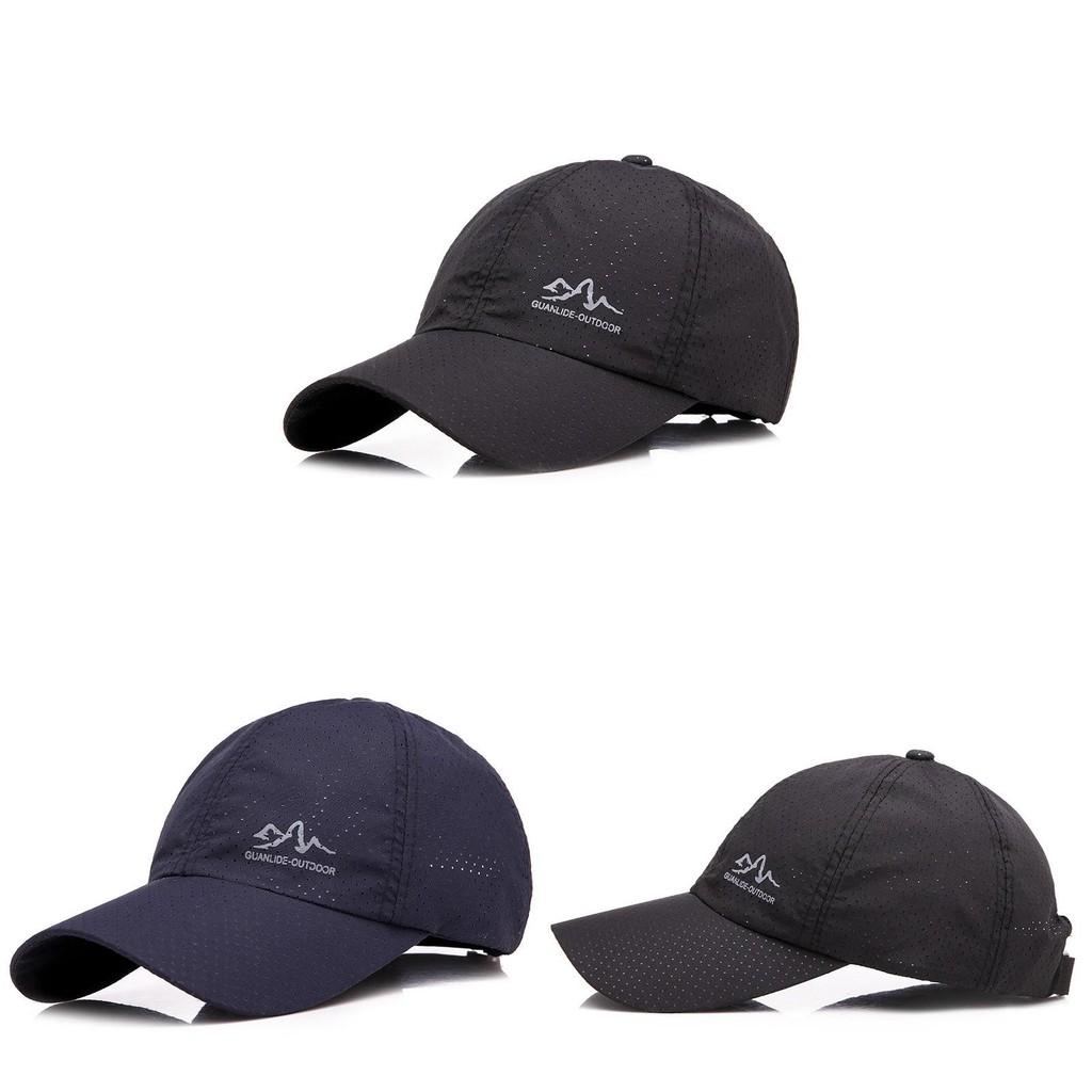 Stylish Korean Baseball Cap With Wide Brim And Quick-dry Fabric For Spring Outings