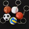 Special Car Accessories Baseball Fun Keychains Soccer Bag Pendant Key Holder Key Ring Ball KeyChain