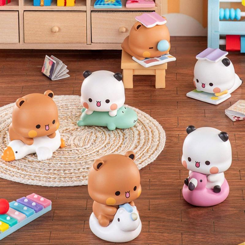 Новый Набор Мини-Фигурок 'Милая Пара в Повседневной Жизни' Blind Box Vol.3 Коллекционный ПВХ Декор для Стола/Полки Подарок для Фанатов Аниме