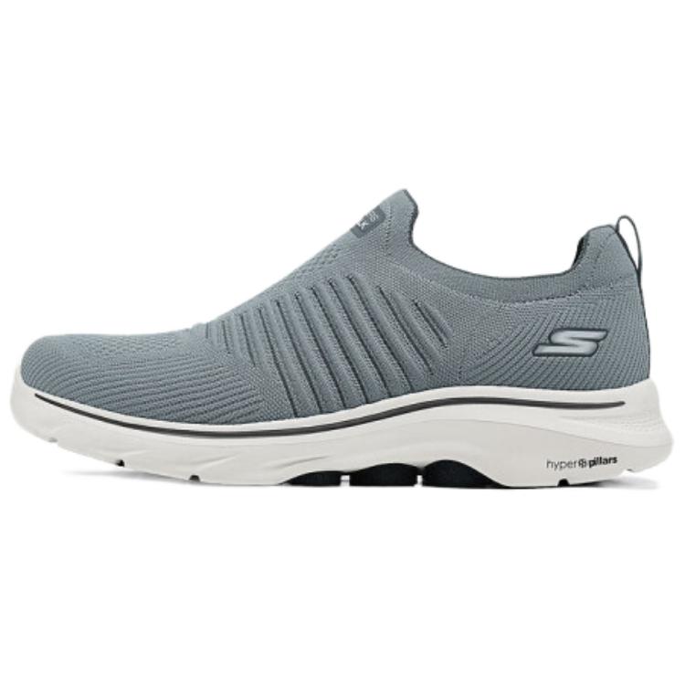 Skechers Go Walk 7 Модные Прочные Низкие Беговые Кроссовки Мужские кроссовки Серый 216634-GRY