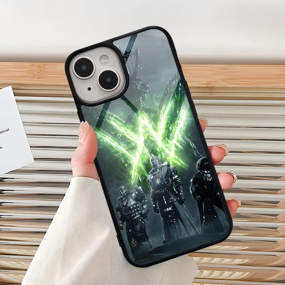 Чехол для телефона Game D-Destiny Для iPhone 15 Pro Max 14 12 11 13 Mini 16 8 7 Plus X Xs XR PC+TPU Задняя крышка