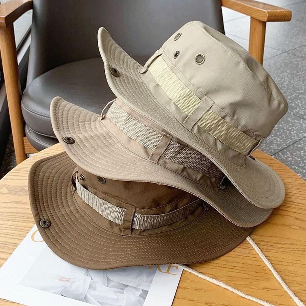 Quick-drying Fishing Cap Anti-UV Sun Hat Fashion Bucket Hat Camping Hiking