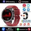2025 Новый Bluetooth-звонок Умные часы Мужские Для Huawei AMOLED HD Большой экран Пульс NFC IP68 Водонепроницаемые GPS Спортивные Умные часы