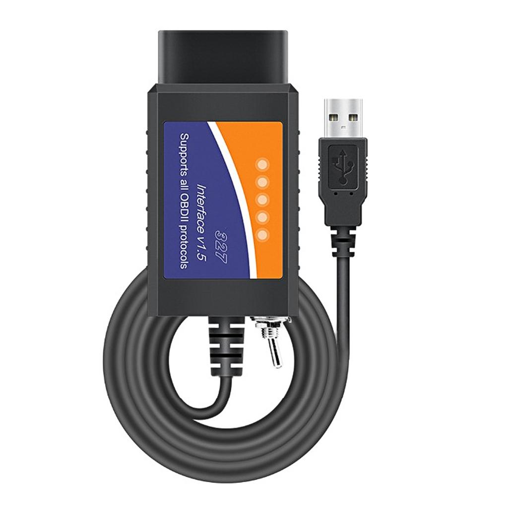 OBD2 Diagnostic Connector Cable USB Interface Auto Fault Checking Tool Fit for Ford