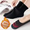Men Women Socks Winter Warm Thicken Thermal Socks Velvet Cotton Soft Solid Sock Wool Cashmere Home Snow Floor Sock Autumn