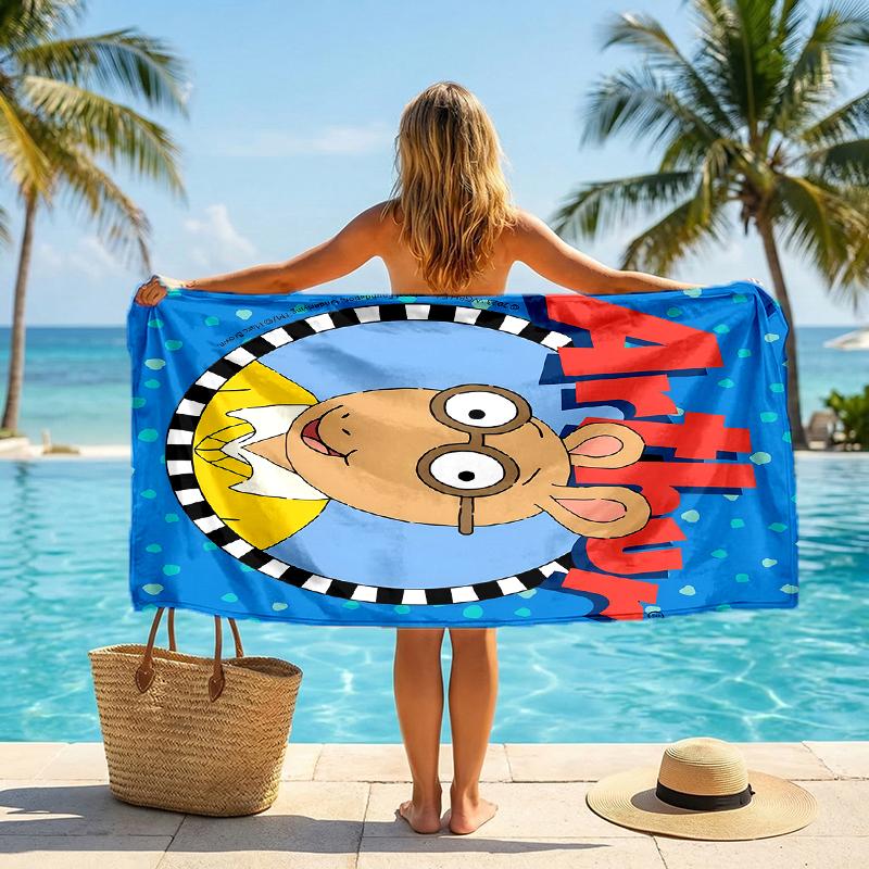 Arthur Fashion Beach Towel: Ideal for Summer Adventures Soft, absorbent and quick drying suitable for swimming and bathing