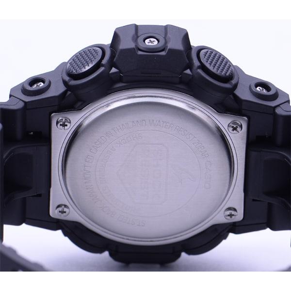 Casio G-SHOCK GA-710-1AJF [ЯРКИЙ ЦВЕТ Черный X Серебристый] Круглые часы Черные цифровые аналоговые