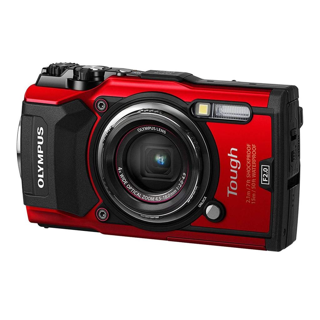 OLYMPUS Compact Digital Camera Red TG-6RD