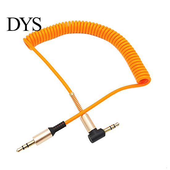 Выдвижной AUX-удлинитель Аудиокабель Качество звука HIFI Plug and Play Четкий Телескопический Растягивающийся 3,5 мм Штекер-Розетка для Наушников