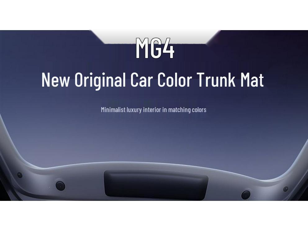 MG4 2026 Full Coverage Trunk Mat - Modified Interior Accessories Set