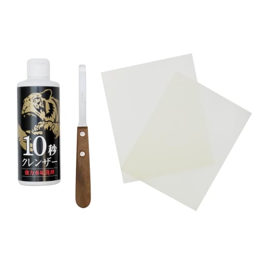 [Suzumura Shoten Official] Start with This! 3-Piece Limescale Set | Removes limescale, scale, and urinary stones from mirrors, faucets, toilets, and s