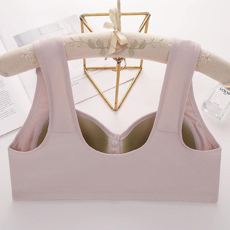 Новое поступление: Ярко-красный бюстгальтер большого размера с застежкой спереди, тонкими чашками, красивым дизайном спинки и боковой поддержкой для минимизации боковых складок, стиль майки