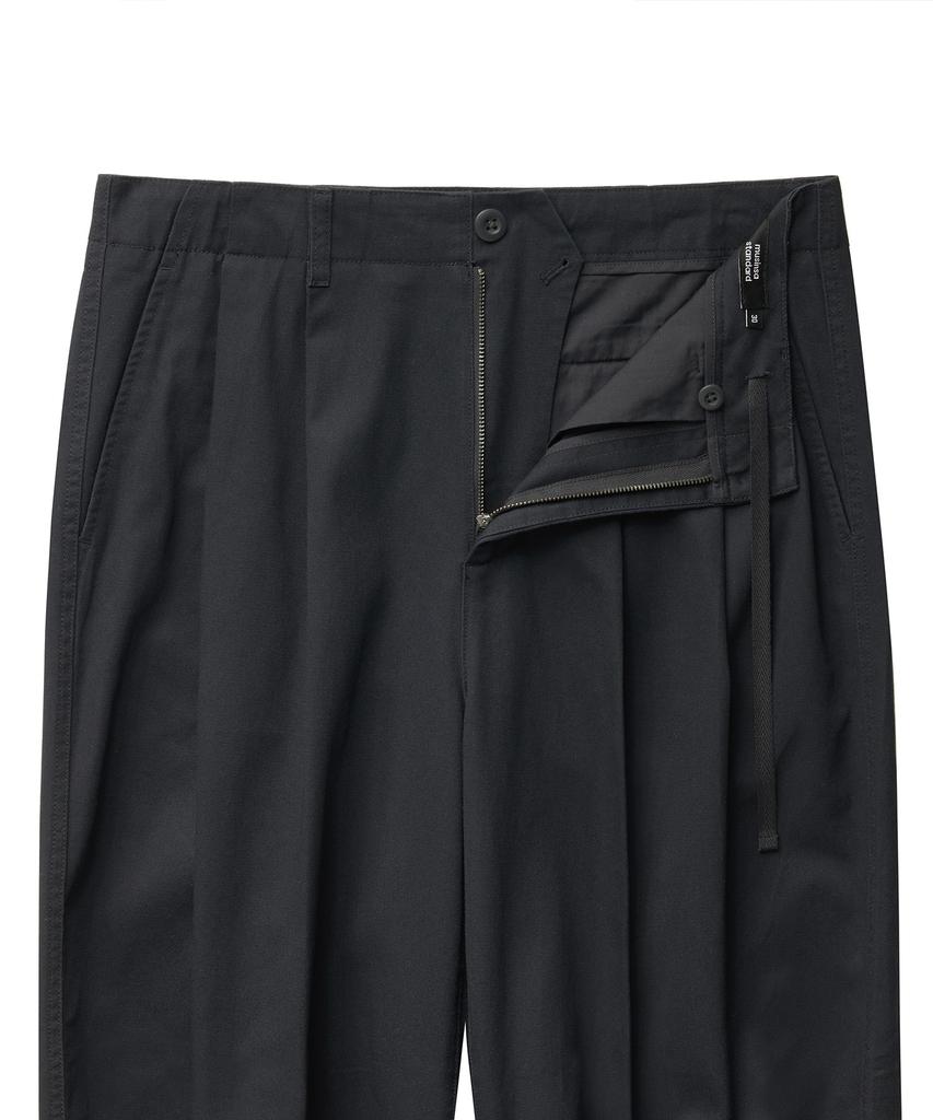 MUSINSA STANDARD Cotton Wide Balloon Pants [Dark Gray]