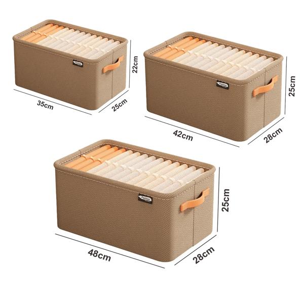 Домашний шкаф для одежды в стиле ящика, длинный прямоугольный, разделенный на секции, складной ящик для хранения одежды и брюк