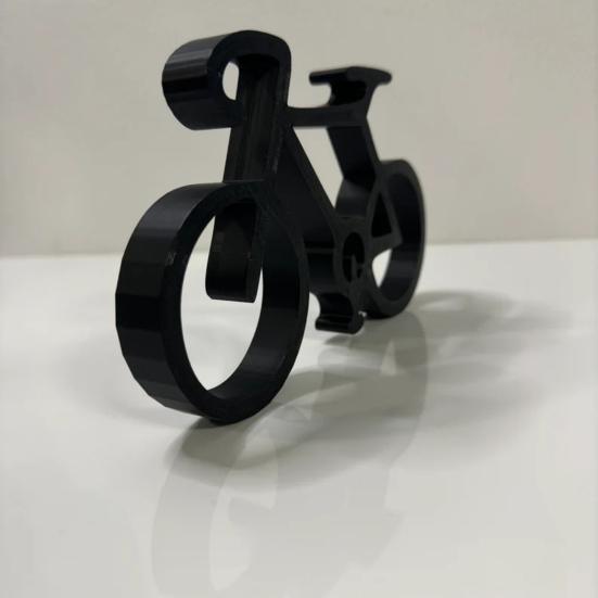 Minimalistic Bicycle Sculpture Abstract Wire Frame Road Mountain Bike Silhouette Statue Figurine Desktop Decoration Ornament Cyclist Present