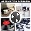 7inch Recording Takeup Reel Spare Parts Empty Tape Reel for TEAC/ReVox Studer Recording Equipment