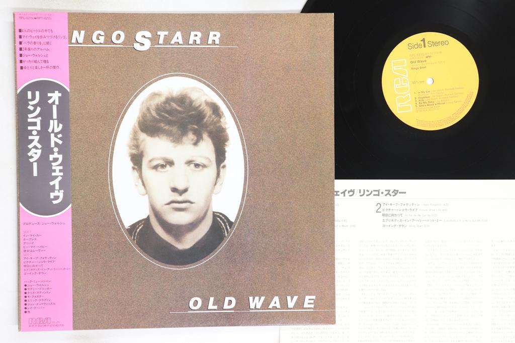 LP Record RINGO STARR - Old Wave RPL8215 RCA 1983 Japan Obi Rock Used