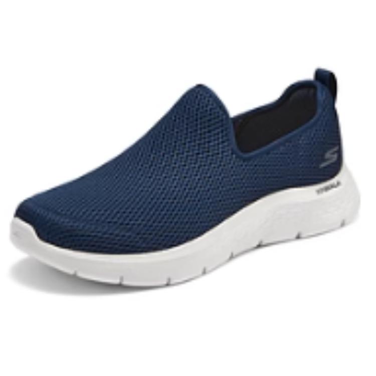 Skechers Go Walk Flex Ткань Удобные Простые Амортизирующие Износостойкие Дышащие Легкие Низкие Повседневные Кроссовки Мужские кроссовок 216325-NVY