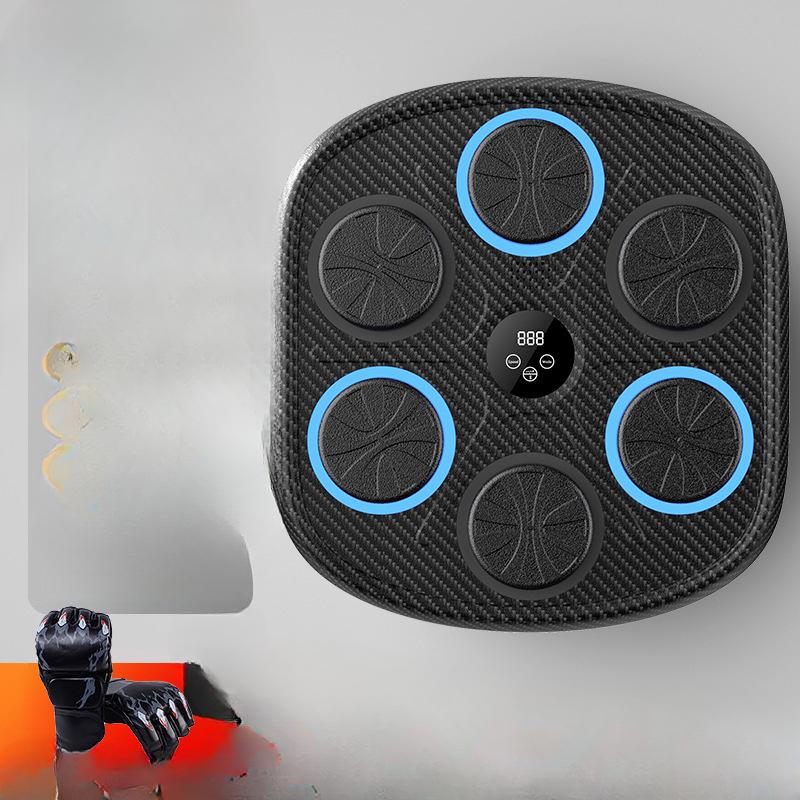 Трансграничная Bluetooth-мишень для бокса, домашнее освещение для фитнеса, музыкальный тренажер для бокса, детский боксерский автомат, настенная мишень для бокса