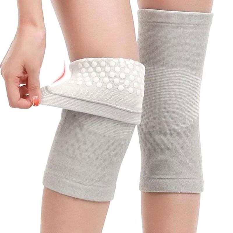 3 цвета, 1 пара, самонагревающийся наколенник, теплый наколенник для облегчения боли в суставах, восстановления после травм, зимняя поддержка колена