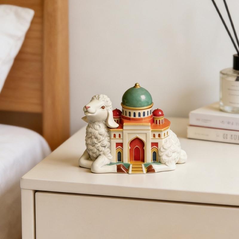 Креативная 3D силиконовая форма для изготовления свечей и resin art, поделка, статуэтка-декор 'Маленький домик для овечки'