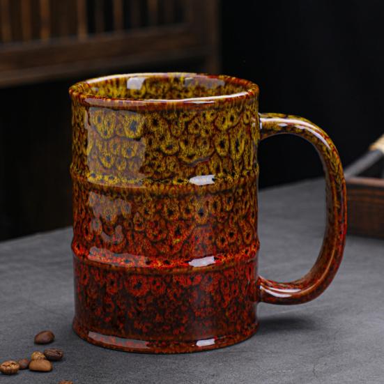 Керамическая кофейная кружка, большая чайная чашка для офиса, дома, посудомоечной машины, микроволновой печи, кружка для кофе, чая, латте, 20 унций