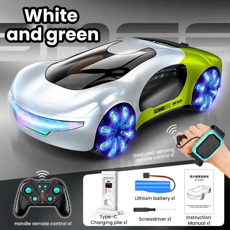 Нетоксичные радиоуправляемые концепт-машинки, дрифт-автомобиль 2.4G 4WD, RC-машинка с датчиком жестов, со светом и музыкой, игрушки для детей, подарки на день рождения