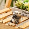 Statue Animal Fishing Ornaments Resin Computer Monitor Decorations  Desktop Decorative