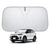 Toyota Rise A200 Series Windshield Compatible with All Models 2019 High Heat UV Light and Car Interior Storage Bag Included Sunshade,