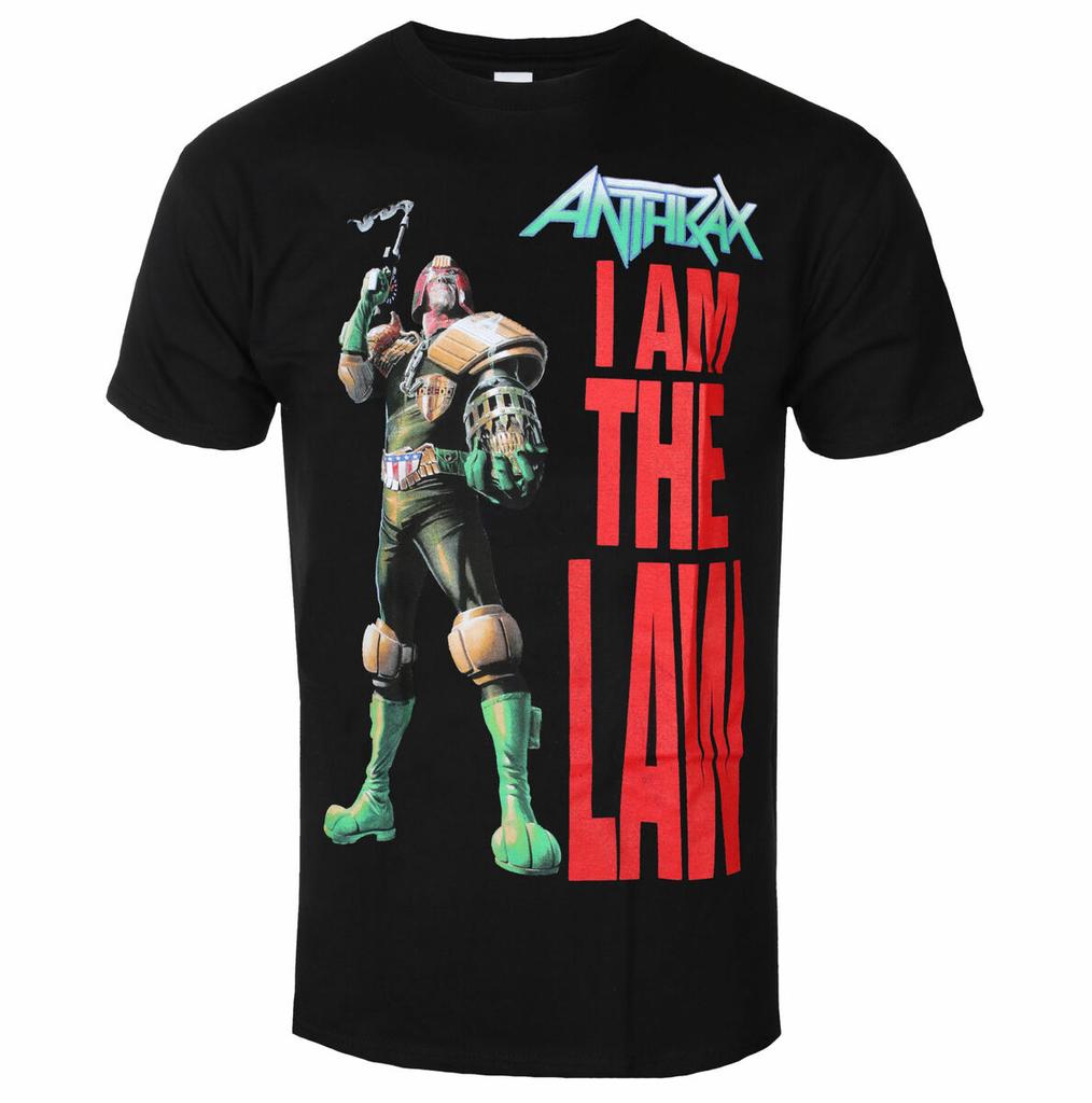 2026 Anthrax Band Graphic Cotton Tshirt Unisex Summer Short Sleeve Fashion Brand Tee Luxury Casual Vintage Retro Top