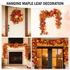 Wreath Maple Leaf Wreath Maple Leaf Wreath Hanging Vine Wreath Artificial Leaf Wreath Thanksgiving Decoration