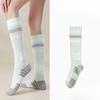 Female Professional Running Hiking Cycling Badminton Yoga Pilates Exercise Pressure Long Leg Socks