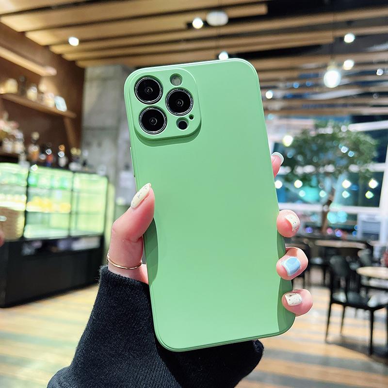 Мягкий квадратный жидкий силиконовый чехол для телефона с полным покрытием противоударный защитный чехол для камеры для OPPO