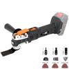 YOIbuy Rechargeable 18V Cordless Power Tool with Continuously Variable Speed Diameter with LED Low Quick Change Starlock OIS Comes with 9 Piece