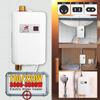 Mini Tankless LCD Digital Water Heater Instant Hot Faucet Kitchen Heating Thermostat Intelligent Energy-save Waterproof