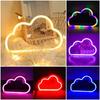 LED Cloud Neon Light Sign Night Lamp Wall Art Decorative Room Party Decor